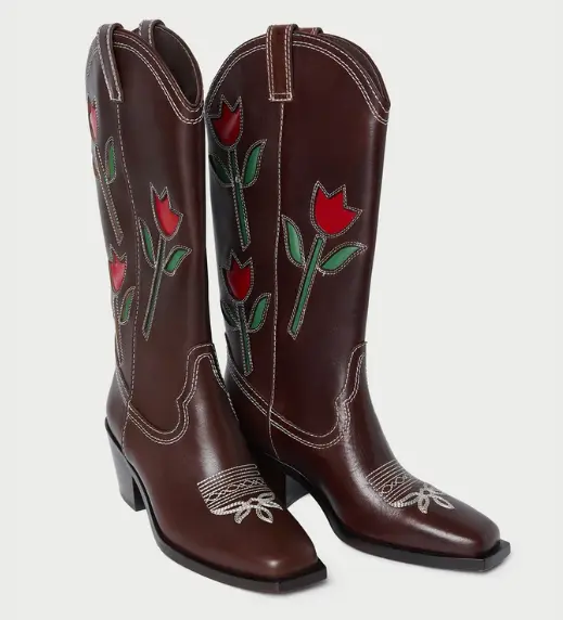Wilder Espresso Leather Tulip Boot