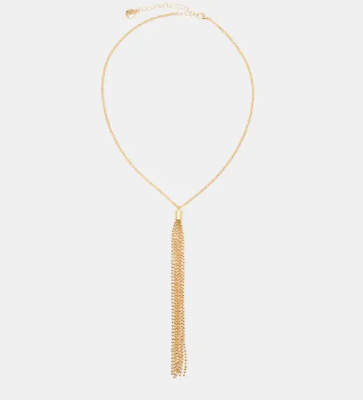 Tassel Necklace Gold