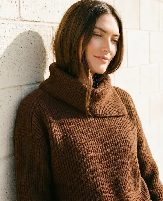 Split Neck Sweater