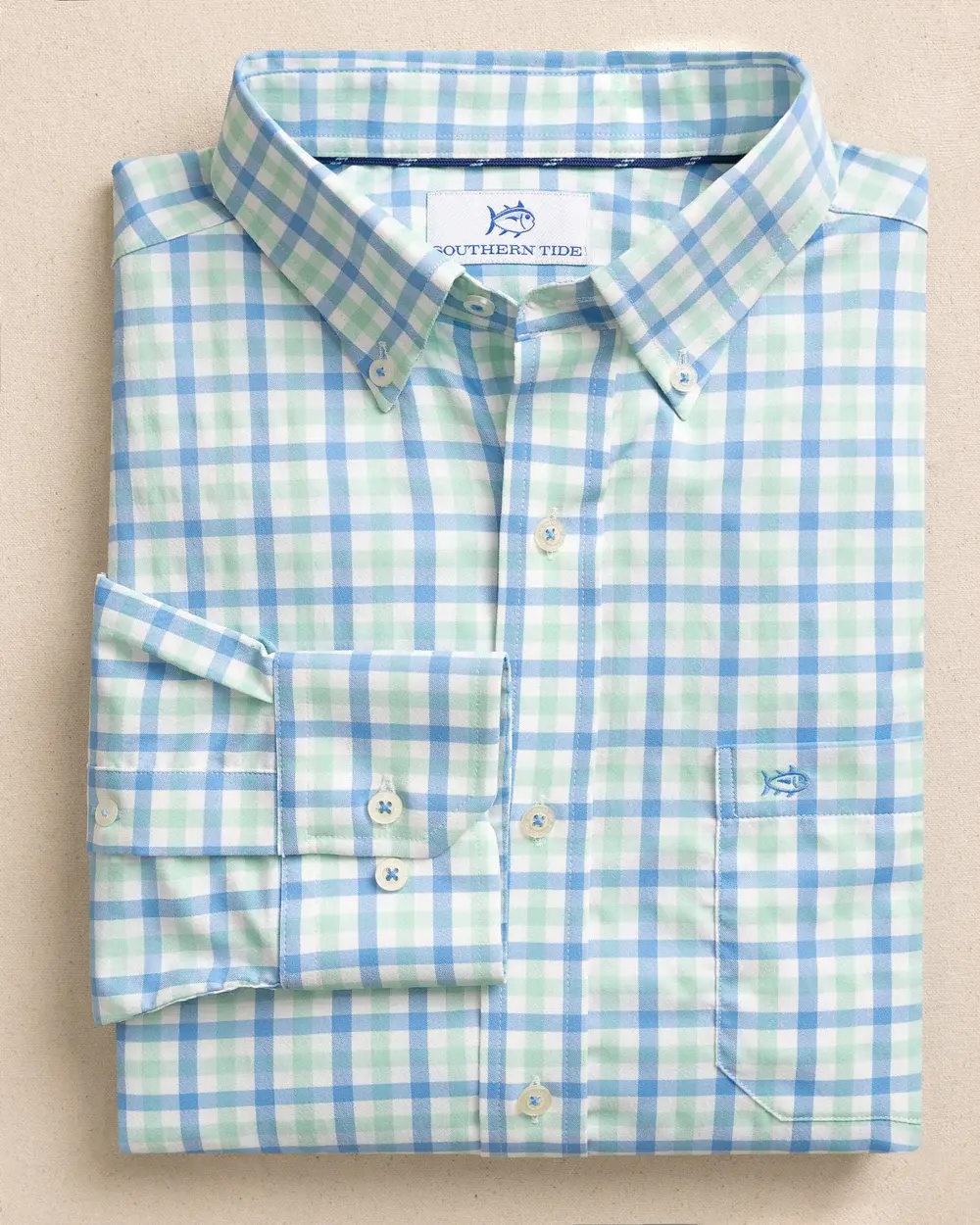 Albemarle Gingham brrr° Intercoastal Sport Shirt