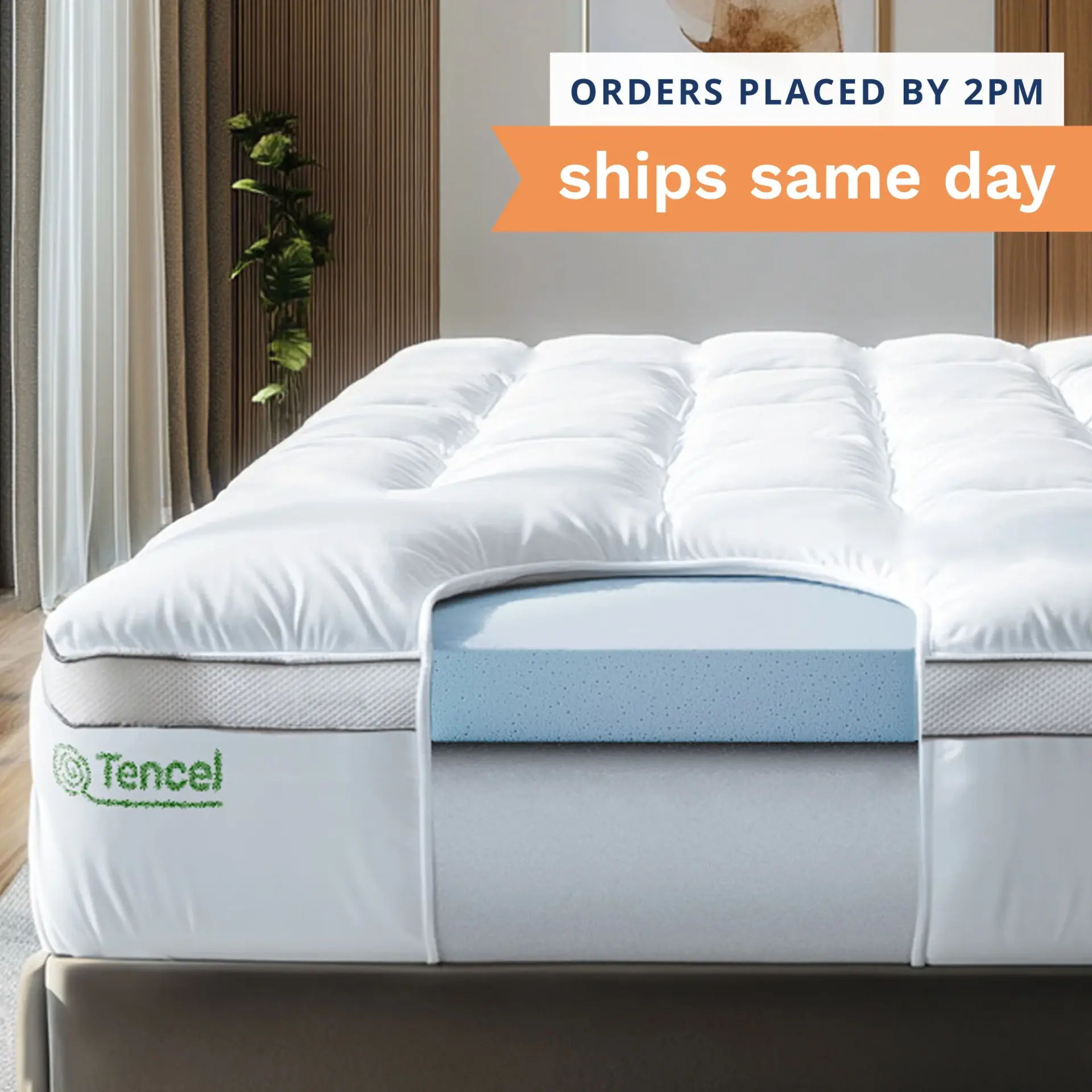 The Rescue - Hybrid Lux Mattress Topper