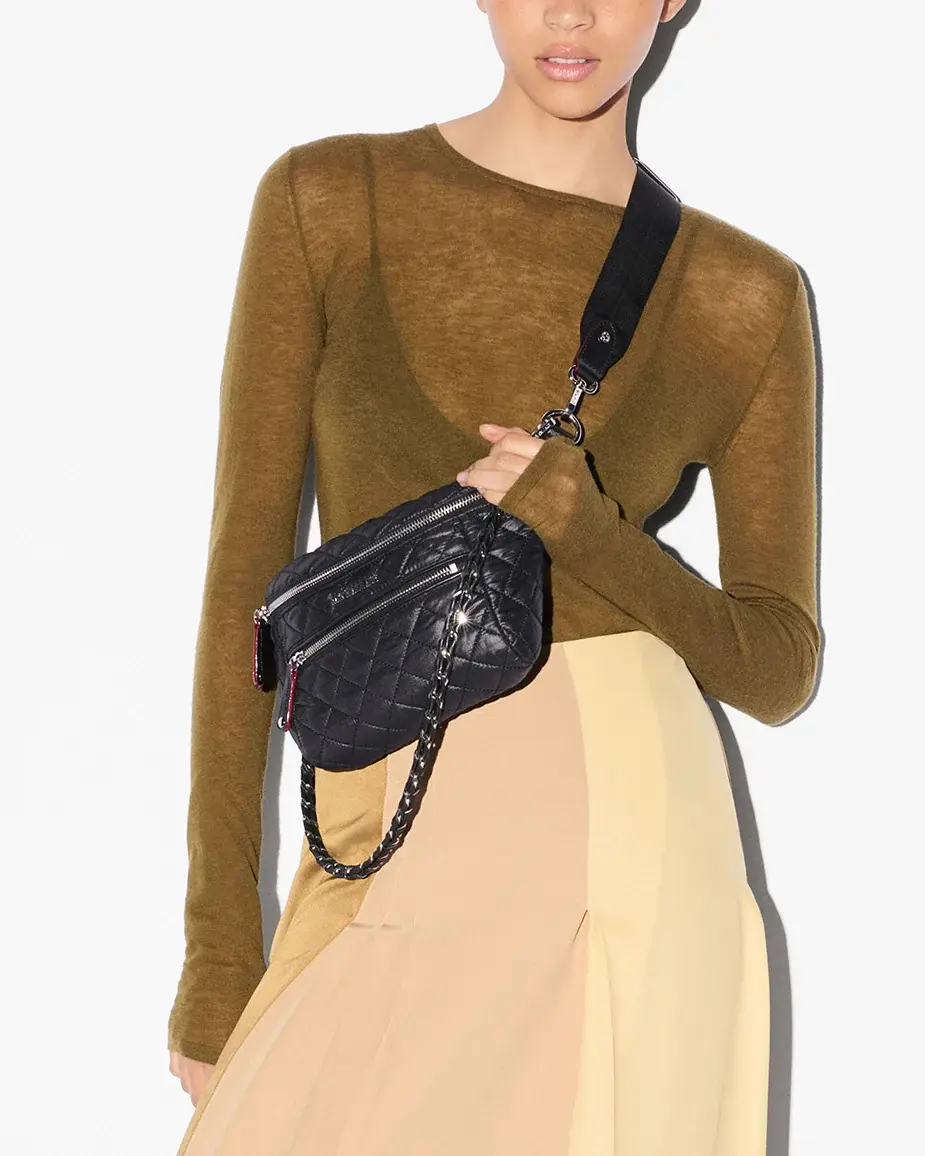 Black Small Crosby Crossbody Sling