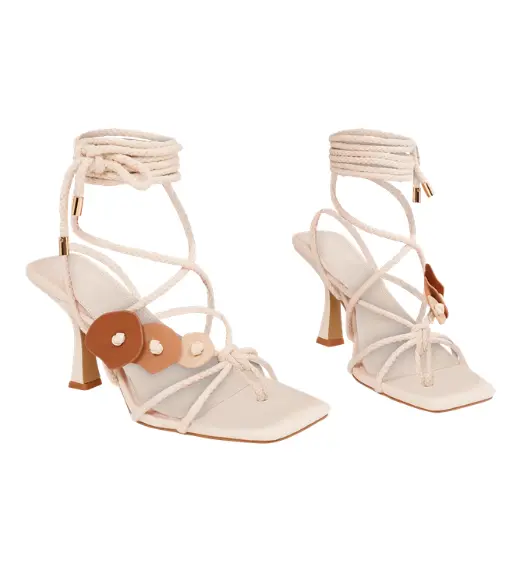 Ezekiel Strappy Sandal Heel