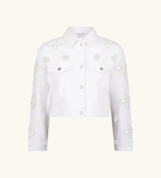 Kaia Pearl Jean Jacket