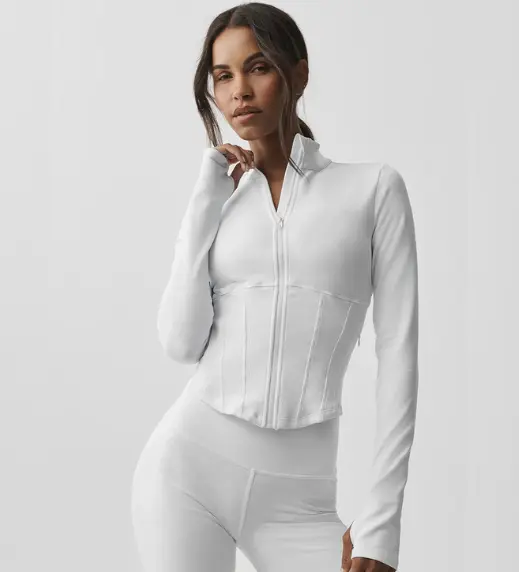Airbrush Corset Full Zip Jacket