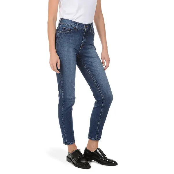 Ridge High Rise Slim Mom Jeans