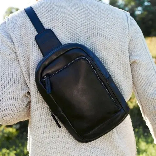 Austin Leather Sling Bag