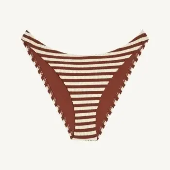 Thalia Full Bottom (Red Ochre Stripe Ecoscrunch)