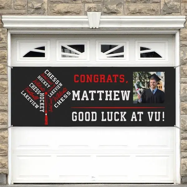 School Memories Graduation Banner