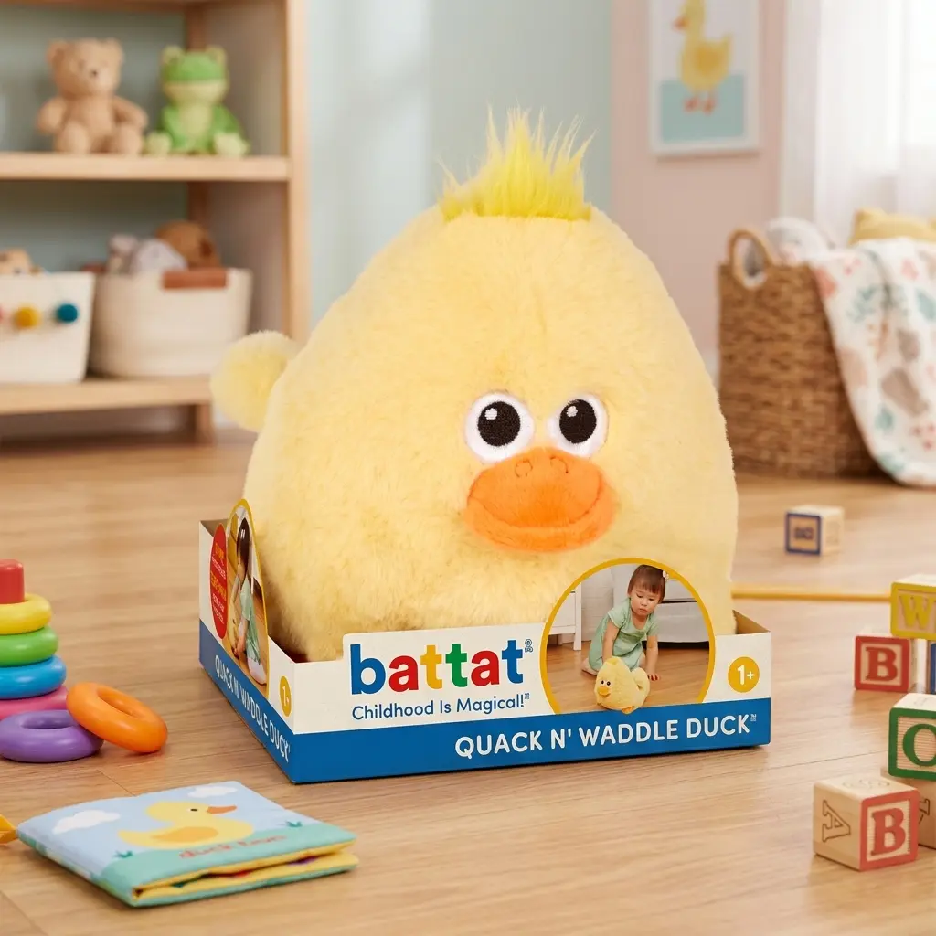 My First Easter Quacking Plush Duck