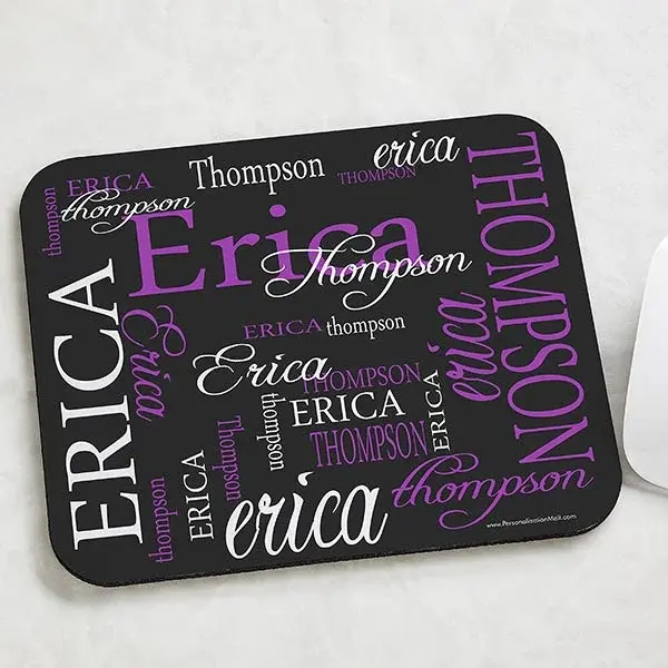 Signature Style Personalized Mouse Pad