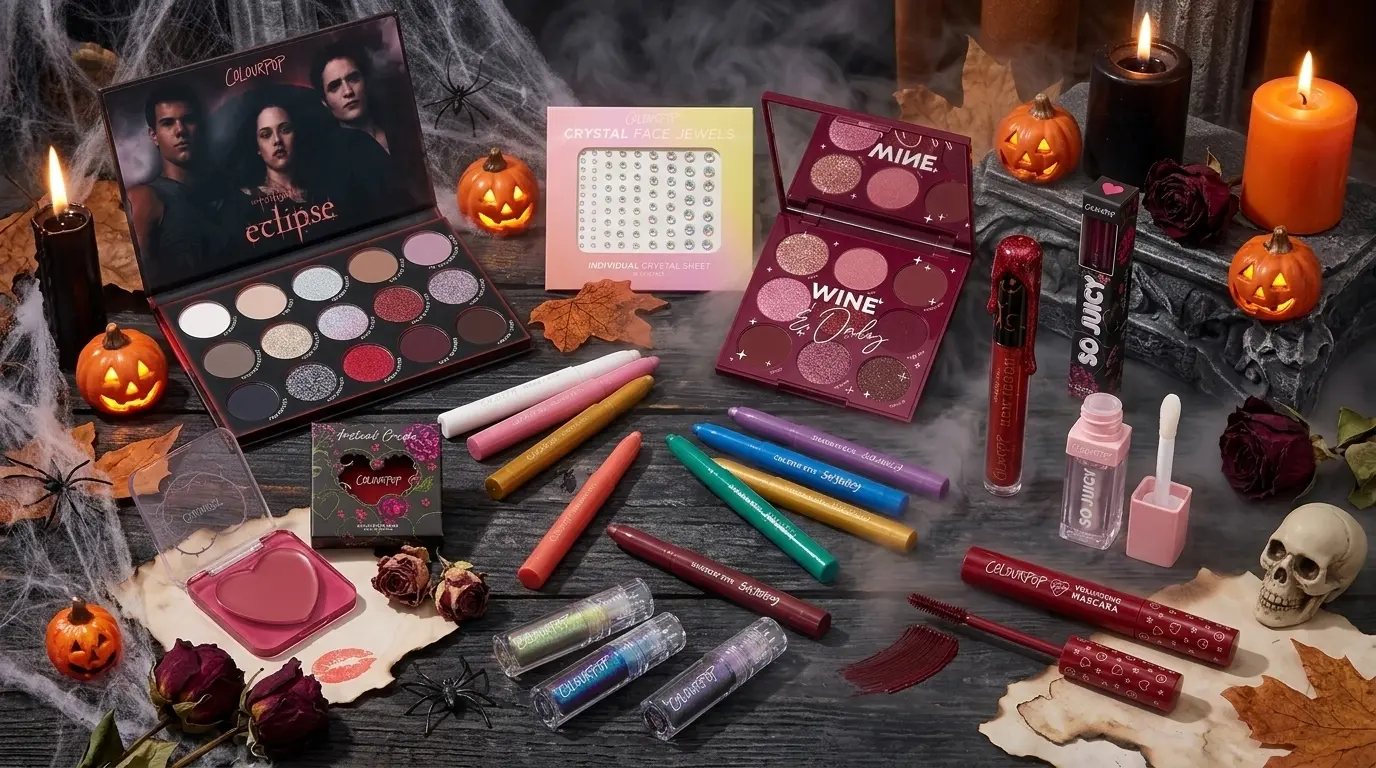 ColourPop Halloween Makeup Essentials: Eyeshadow, Lipstick, Glitter, and More