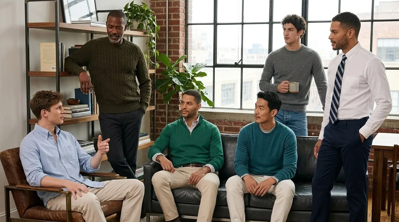 Brooks Brothers Oxford Shirt and Sweater Guide: Your Easy Fall Uniform