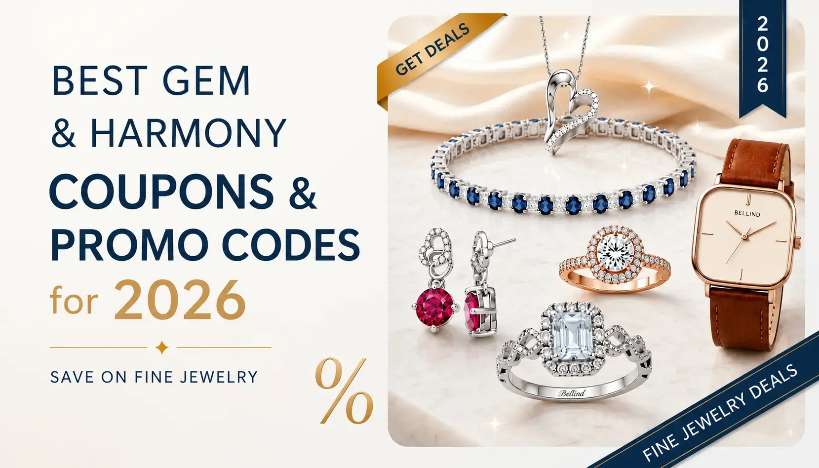 Best Gem and Harmony Coupons & Promo Codes : Save on Fine Jewelry