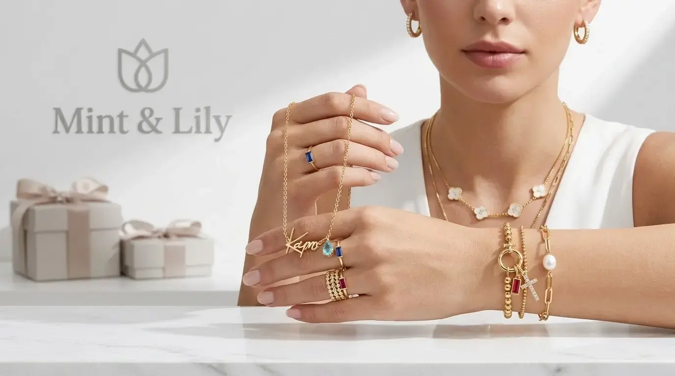 Best Birthstone Jewelry Gifts from Mint & Lily for Moms, Wives & Daughters