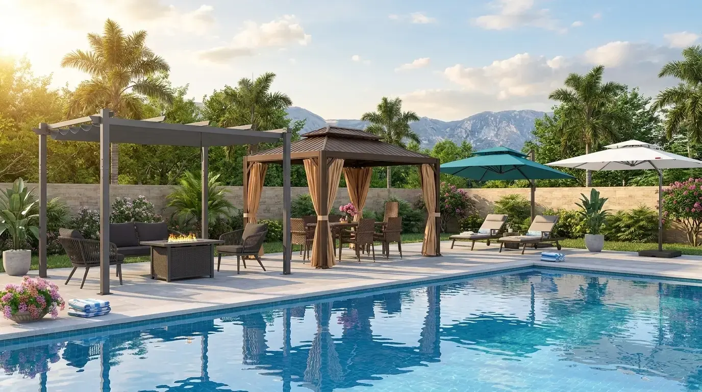 Purple Leaf Coupon Codes: Save 15% on Cantilever Umbrellas & Pergolas