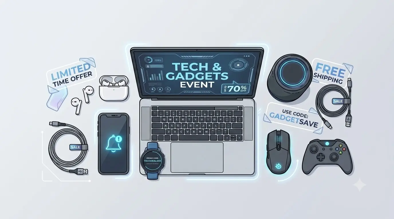 Tech and gadgets sale deals