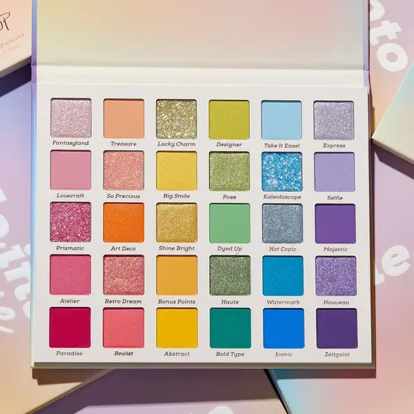 Mega Palette Rainbow Eyeshadow Palette