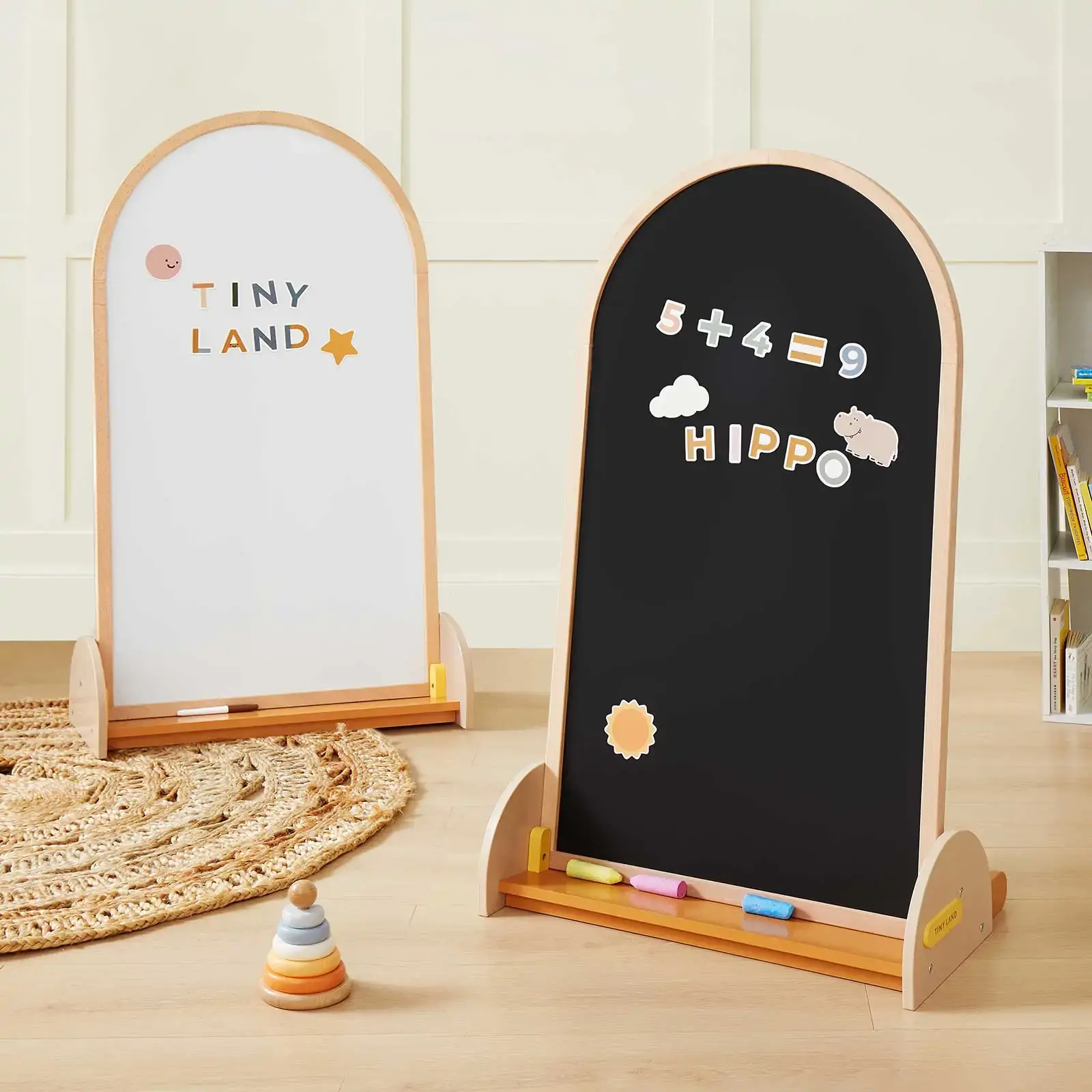 Tiny Land® Double Sided Arched Magnet Chalkboard