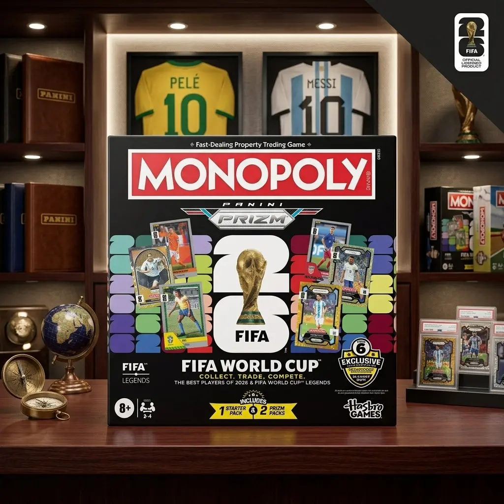 Monopoly Panini Prizm: Fifa World Cup Board Game