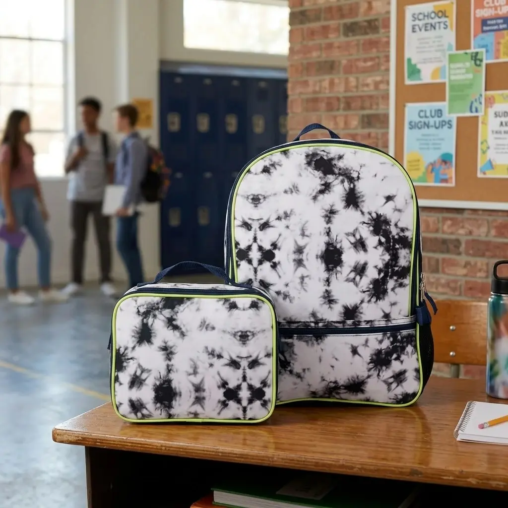 Combo Backpack With Lunch Bag