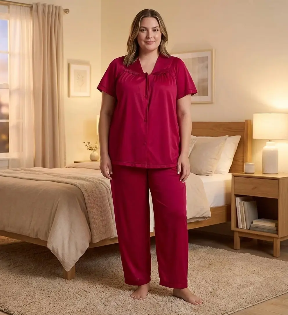 Exquisite Form + My Brands Plus Coloratura Vintage Short Sleeve Pajama Set