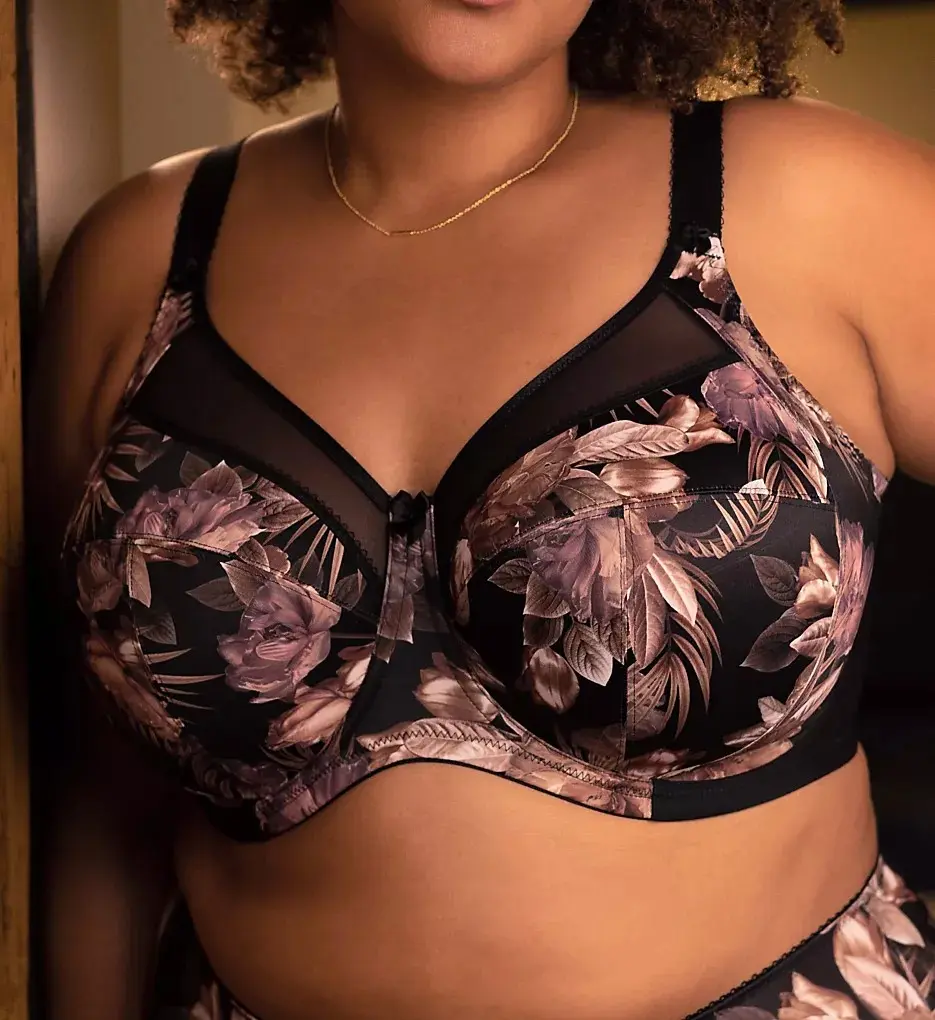 Goddess + My Brandskayla Banded Underwire Bra Blue Haze 46ddd