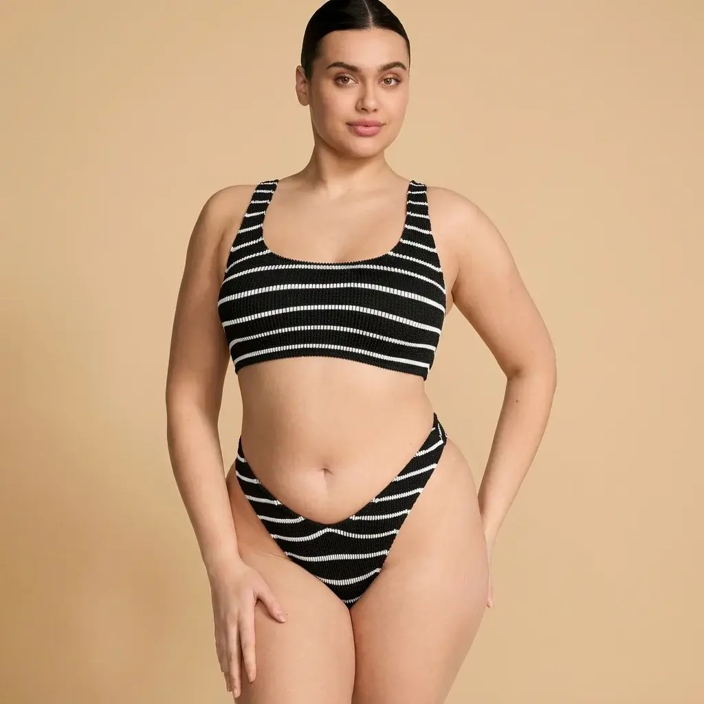 Victoria's Secret Swim Crinkle Scoop Bralette Bikini Top