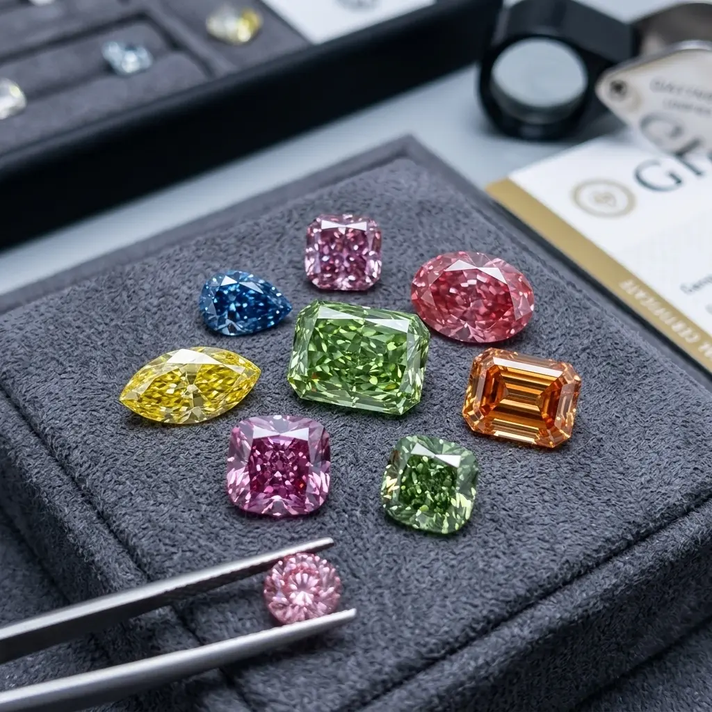 1.02 Carat Certified Oval Loose Stone Lab Grown Diamond