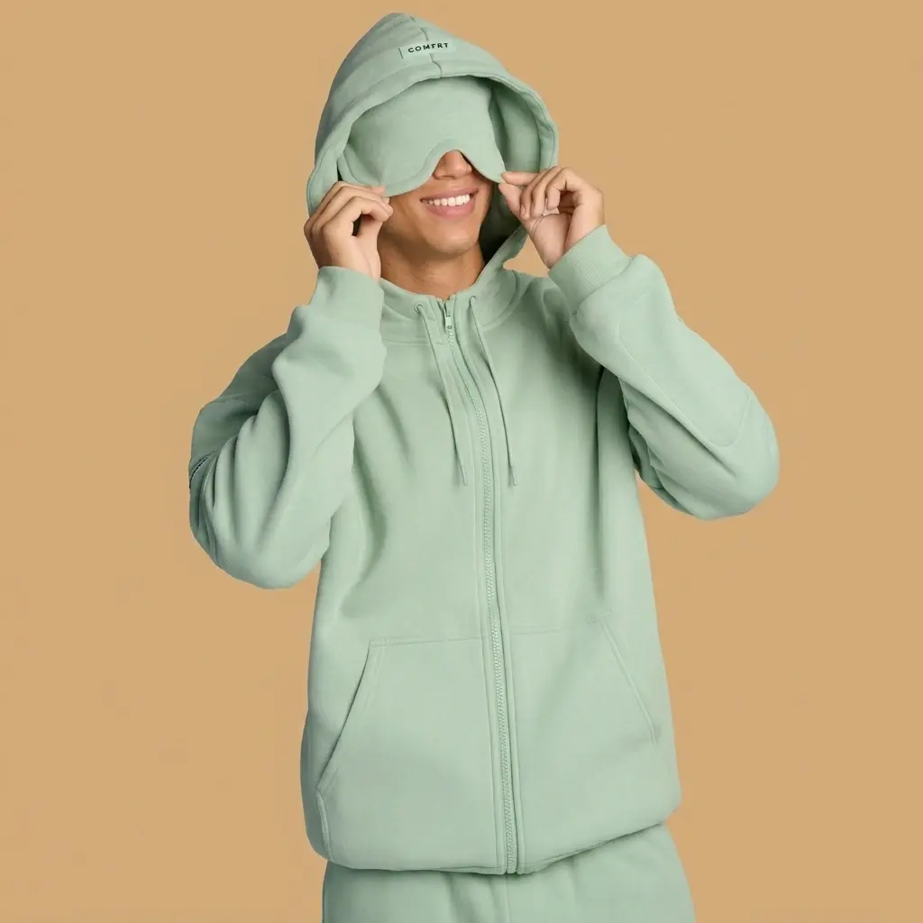 Airplane Mode Travel Zip Hoodie