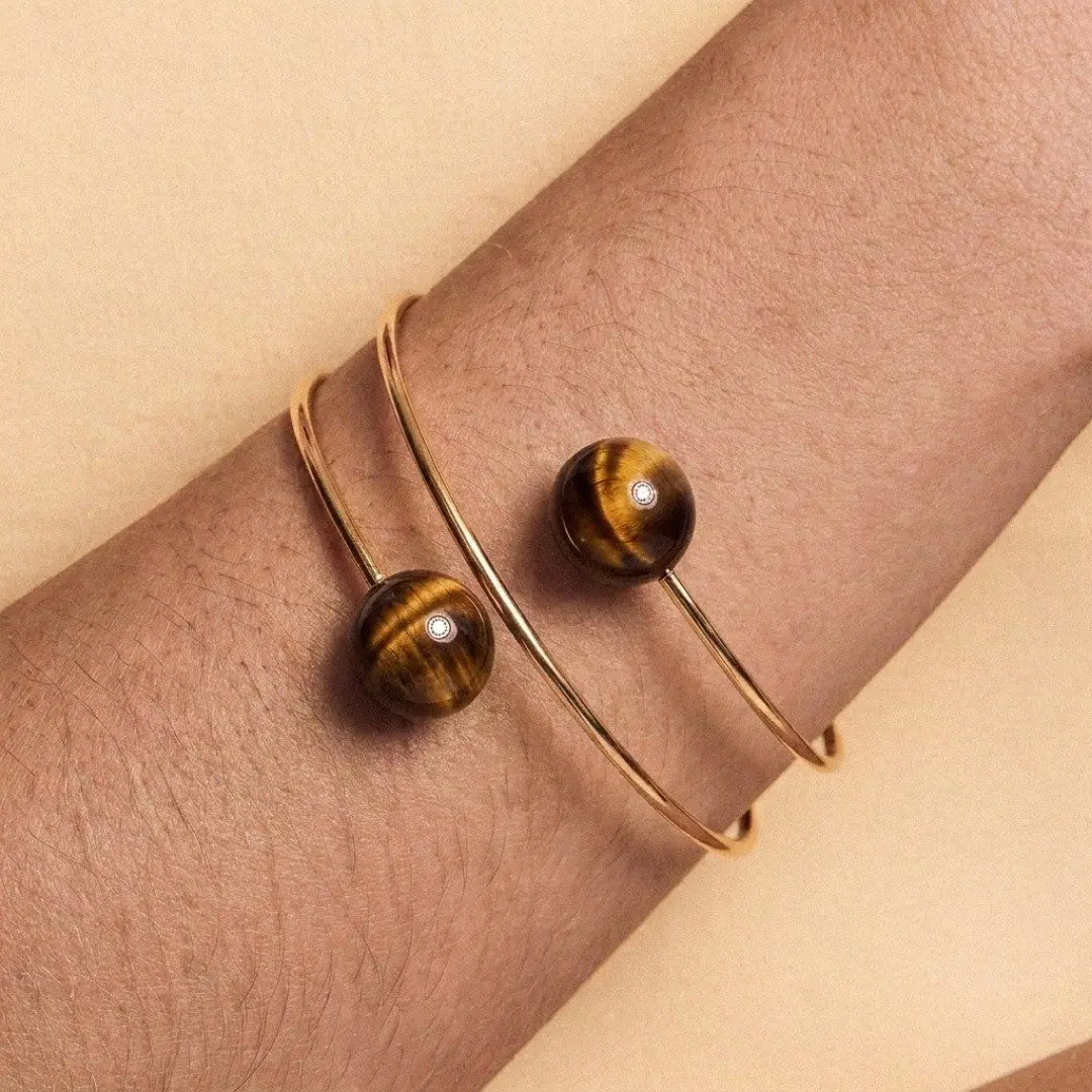 Summer Escape Tiger's Eye Cuff