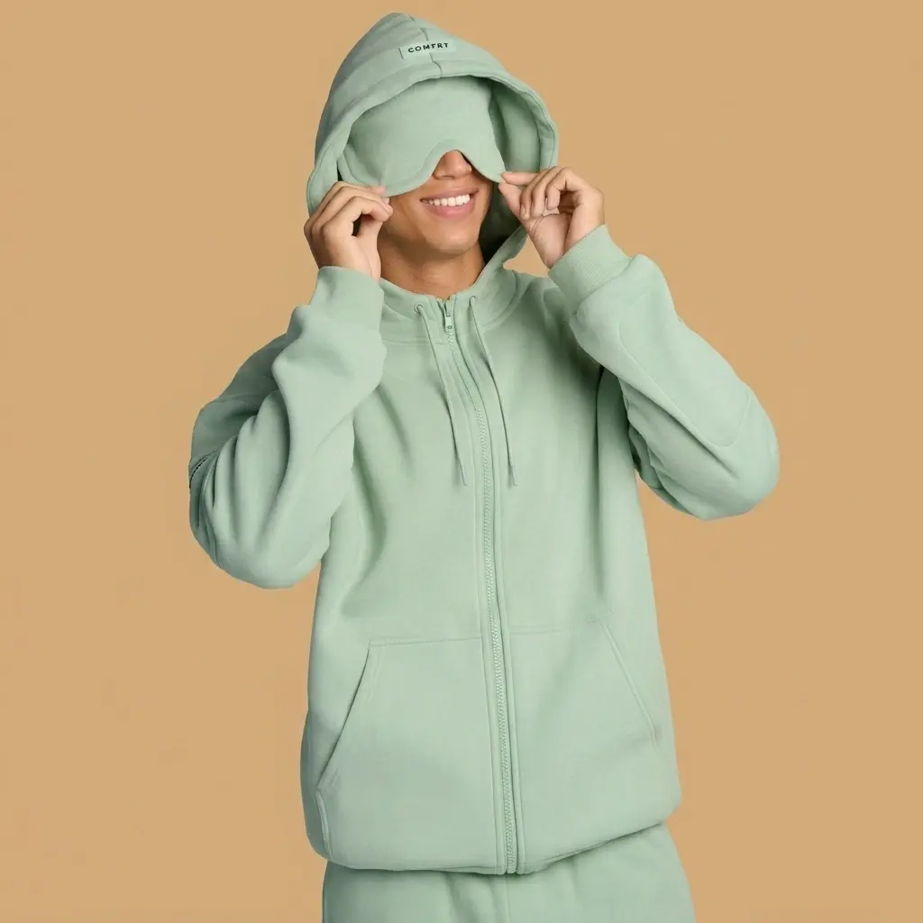 Airplane Mode Travel Zip Hoodie