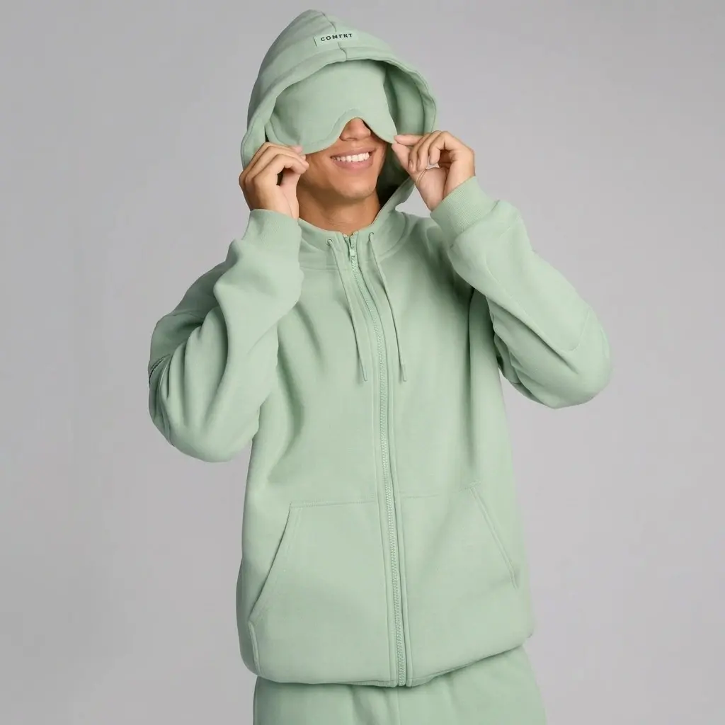 Airplane Mode Travel Zip Hoodie