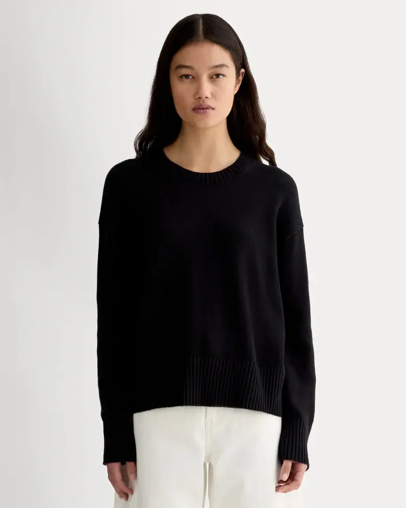 The Boxy Sweater In Everyday Cotton