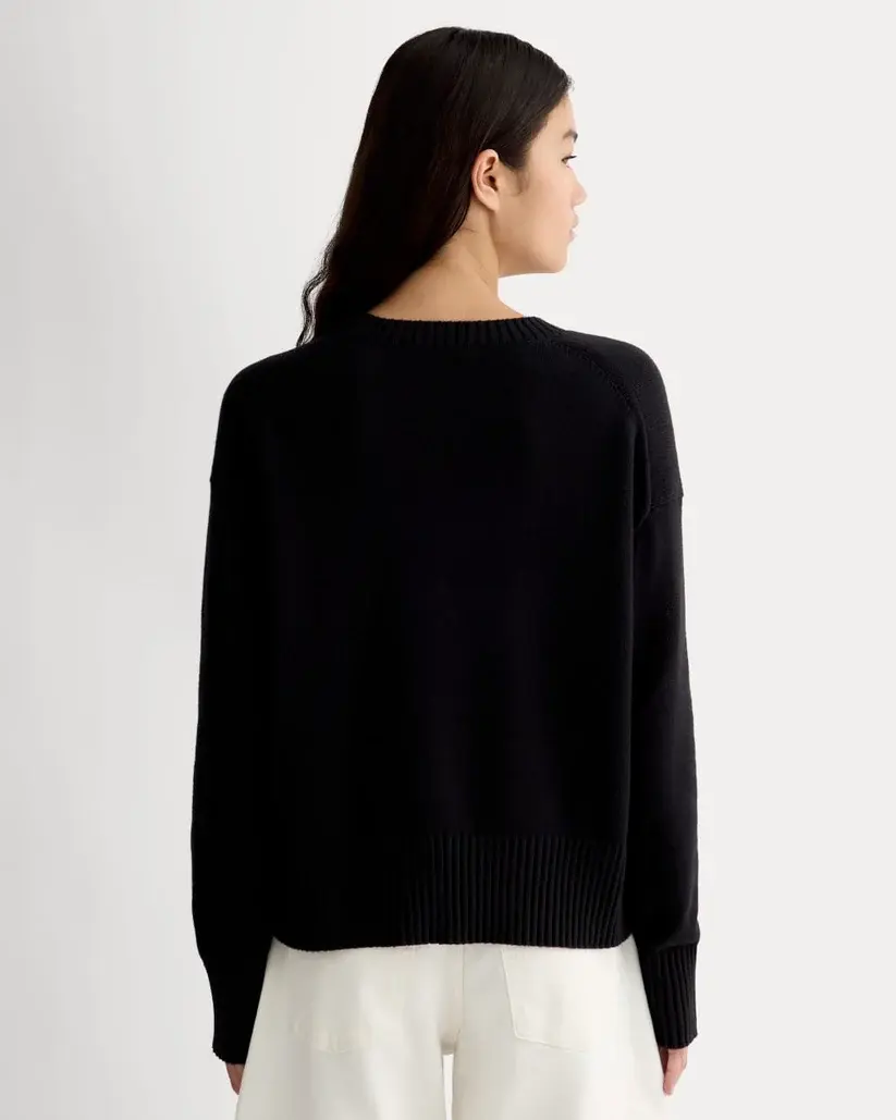 The Boxy Sweater In Everyday Cotton
