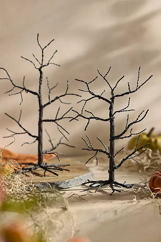 Terrain Concordville Spooky Village Trees, Set Of 2 Small