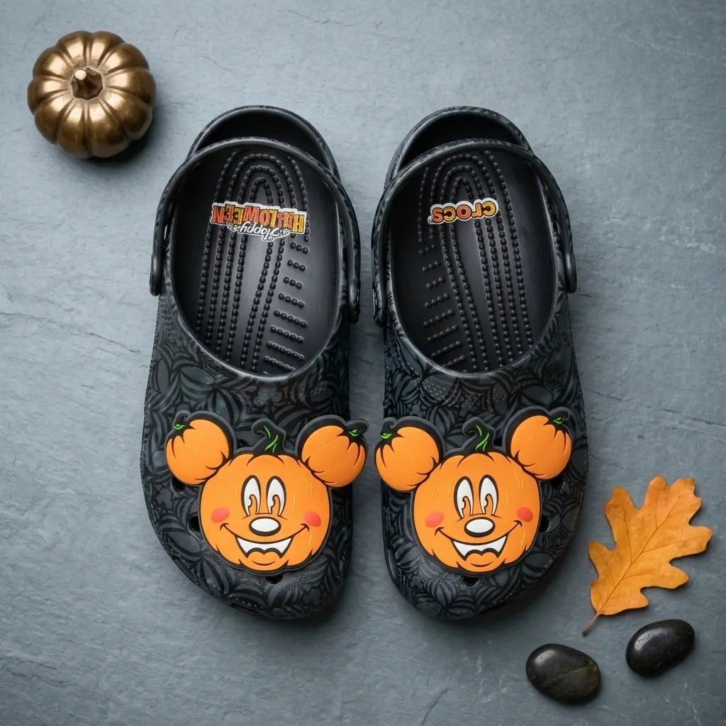 Mickey Mouse Halloween Clogs For Adults By Crocs