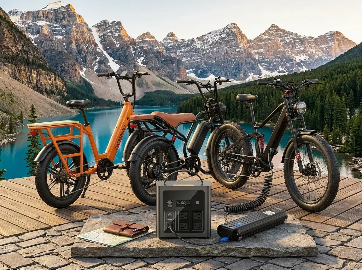 Kingbull E-Bikes: Choose Your Ride and Charging Setup