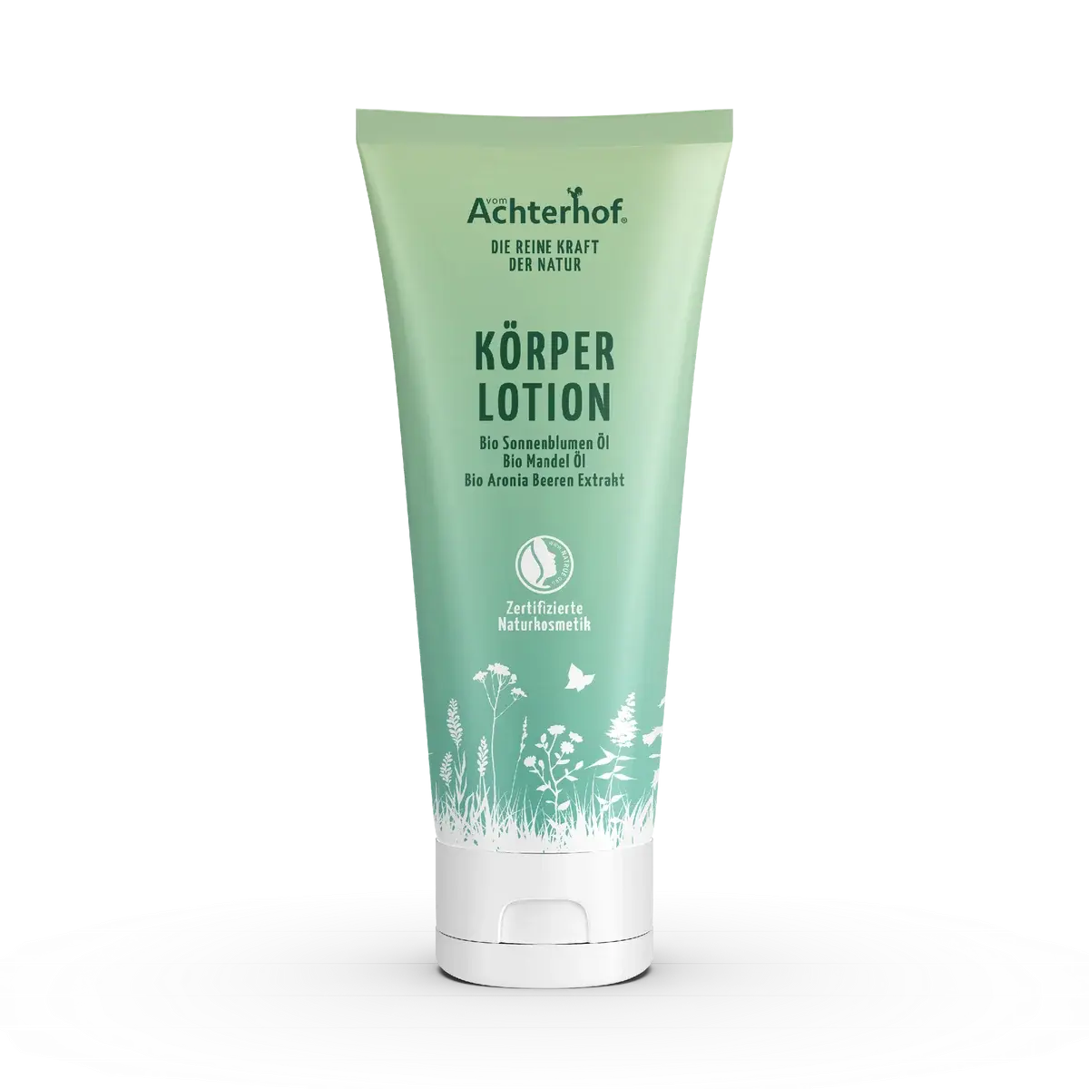 Body lotion with organic sunflower oil + organic almond oil and organic aronia