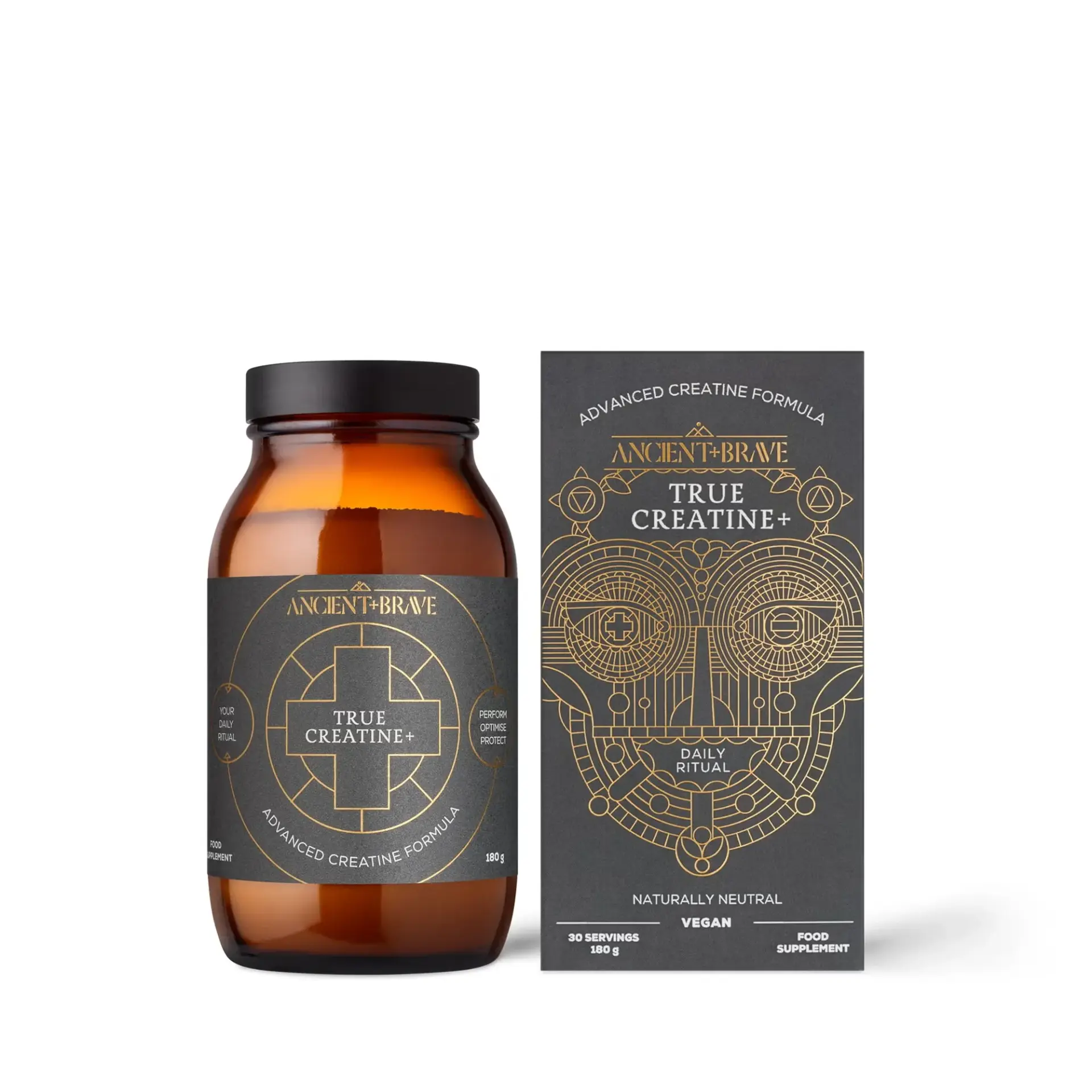 Ancient + Brave Creatine+ Jar